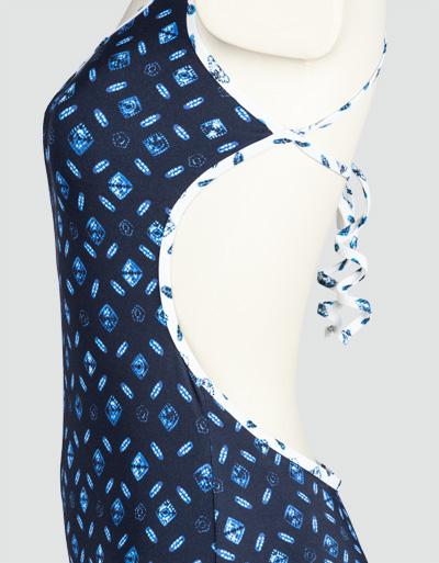 Pepe Jeans Badeanzug mit abstraktem Muster 50% Rabatt mit kostenlosem Versand