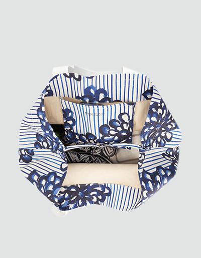 Marc O'Polo Shopper mit Flower-Print Clearance-Verkauf