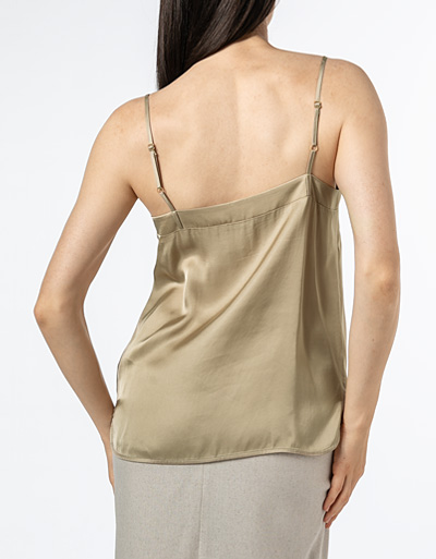 SECOND FEMALE Top aus fließender Viskose Black Friday Preise