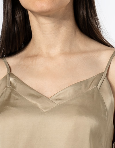 SECOND FEMALE Top aus fließender Viskose Black Friday Preise