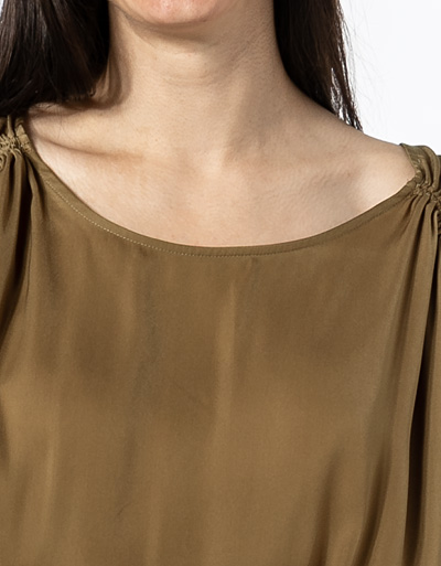 SECOND FEMALE Kleid mit offenem Rücken und Cut-Out Auslauf