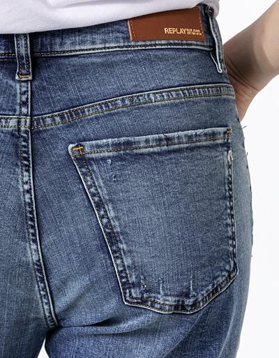 Replay Jeans Maijke im Used-Look Kostenloser Versand