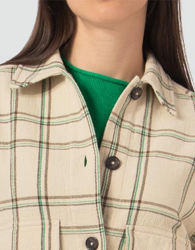 Marc O'Polo Overshirt in Crop-Länge Weihnachtsangebot