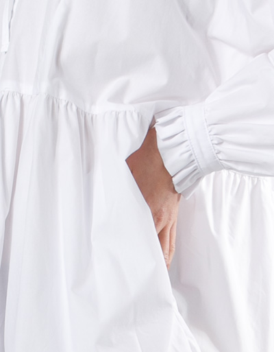 BETTER RICH Stufenkleid aus reiner Baumwolle Vierteljährliche Förderung