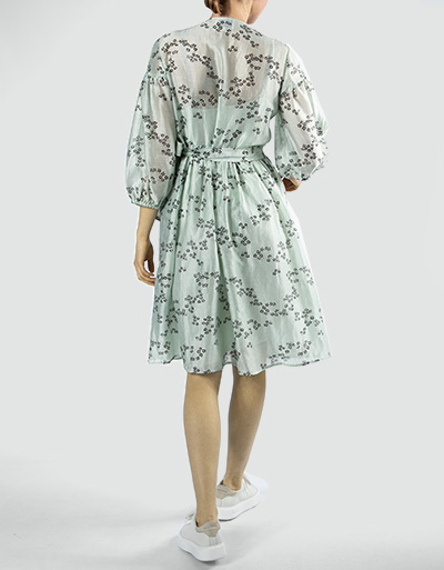 SECOND FEMALE Wickelkleid im floralen Dessin 50% Rabatt mit kostenlosem Versand