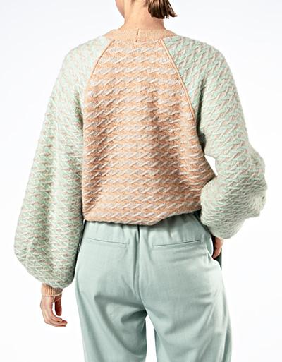 SECOND FEMALE Cardigan mit Alpakawolle Im Verkauf