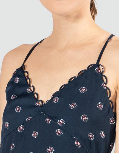 Pepe Jeans Satinkleid mit Blumenprint Jubiläumsangebot