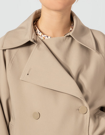 SECOND FEMALE Blouson mit elastischer Saumverarbeitung Tägliche Deals