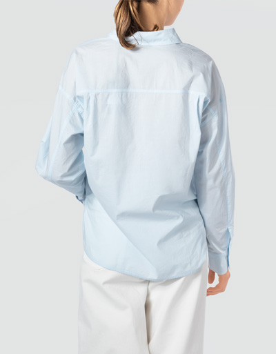 Marc O'Polo Bluse mit abgerundeten Seitenschlitzen Riesige Ersparnisse