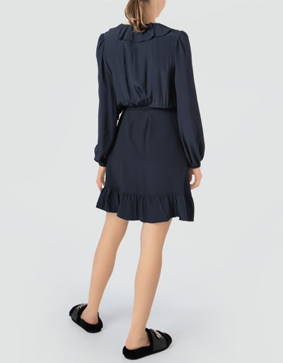 Pepe Jeans Wickelkleid mit Volants Riesige Rabatte