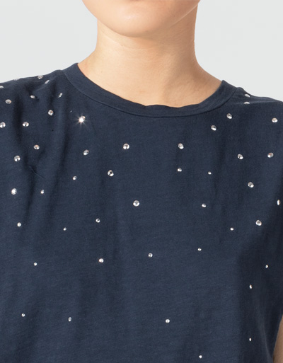 Pepe Jeans T-Shirt mit Ziernieten Kostenloser Versand international