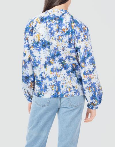 Marc O'Polo Bluse mit Allover-Print Im Verkauf