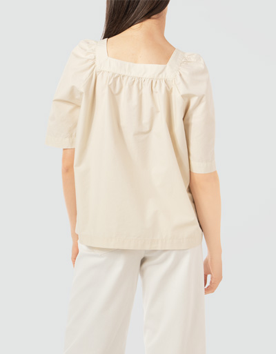 Marc O'Polo Bohemian-Bluse mit eckigem Ausschnitt zollfrei