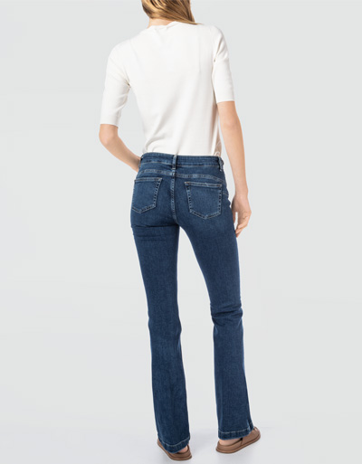 LIU JO Boot-Cut Jeans mit geflochtenen Denimdetails Online