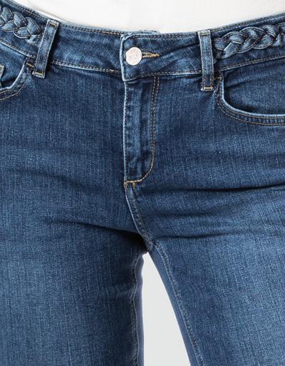 LIU JO Boot-Cut Jeans mit geflochtenen Denimdetails Online