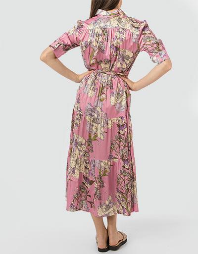 joyce & girls Kleid im Seide-Viskose-Mix Günstiger Verkauf