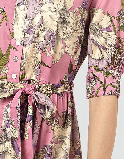 joyce & girls Kleid im Seide-Viskose-Mix Günstiger Verkauf