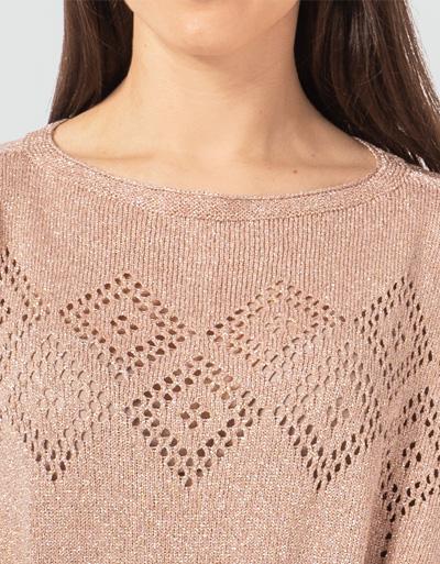 TWIN-SET Pullover mit Lochstickerei Begrenztes Angebot