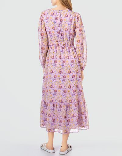 JOOP Kleid mit floralem Blumen-Print Black Friday