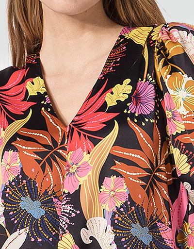 JOOP Kleid mit floralen Print Lagerräumung