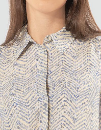 SECOND FEMALE Bluse mit modernem Print Exklusive Angebote