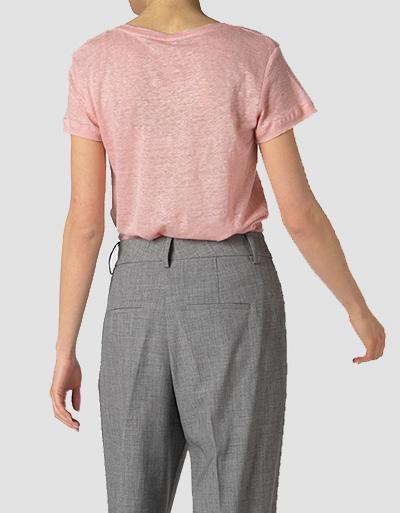 SECOND FEMALE T-Shirt aus Leinen Zeitbegrenzte Promotion