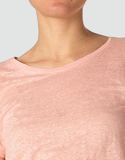 SECOND FEMALE T-Shirt aus Leinen Zeitbegrenzte Promotion