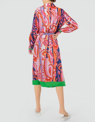Replay Wickelkleid mit Farbenpower Print Nur noch ein Tag übrig