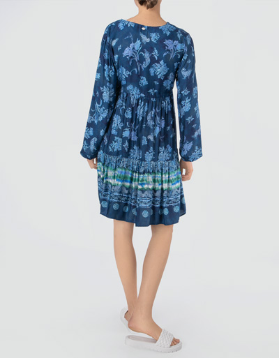 Replay Kleid mit schwingendem Volant Super Rabatt