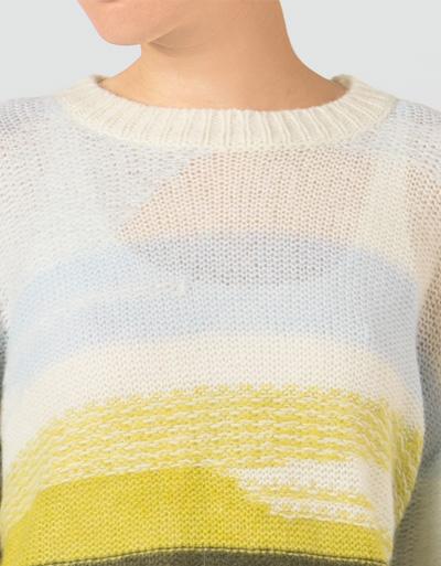 Marc O'Polo Pullover mit Landscape Optik Riesige Rabatte