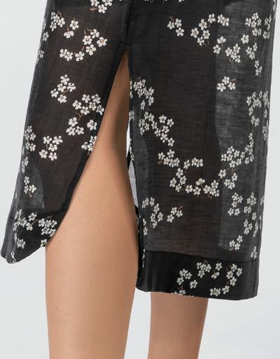 SECOND FEMALE Kleid mit floralem Print Online