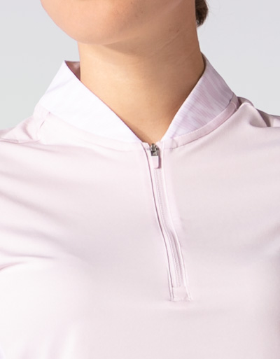 adidas Golf Zip-Polo aus recycelten Materialien Fabrik Onlineshop