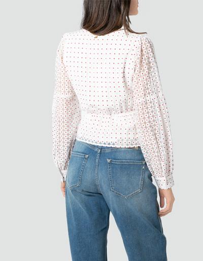 Freebird Wickelbluse im Flower Look Online Shopping