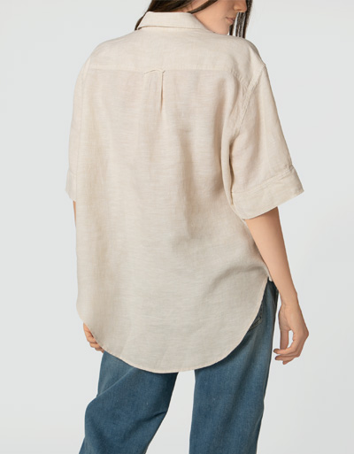 Gant Bluse aus reinem Leinen Preisnachlass