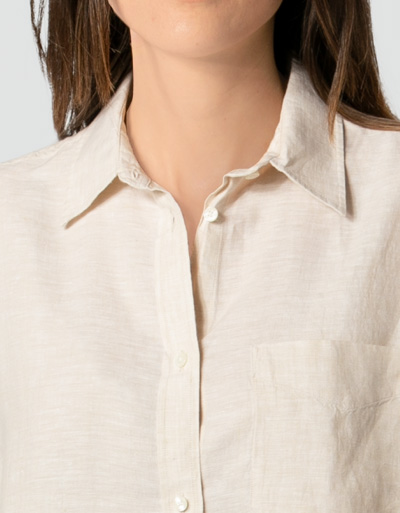 Gant Bluse aus reinem Leinen Preisnachlass