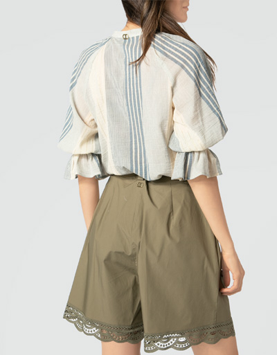 TWIN-SET Bluse in italienischer Größe Räumungsverkauf