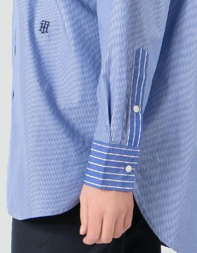 Tommy Hilfiger Hemdbluse im lässigen Schnitt Super Rabatt