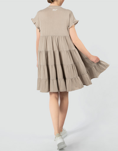 Replay Jerseykleid mit Stufensaum Im Verkauf