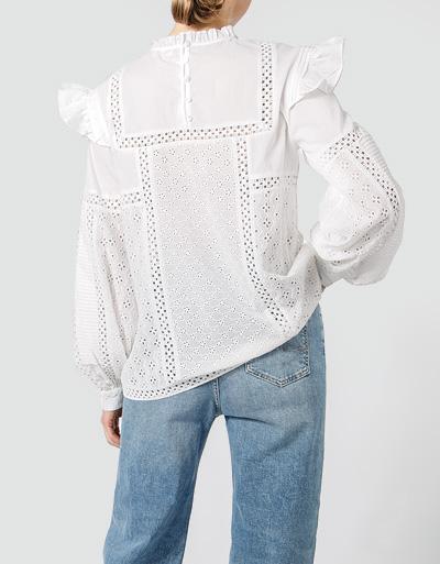 Replay Bluse mit Lochstickerei 50% Rabatt für begrenzte Zeit