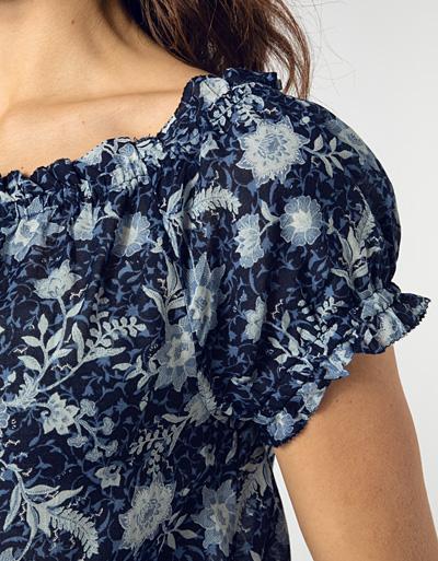 Pepe Jeans Bluse mit Rüschen Tägliche Deals