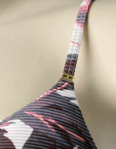 Tommy Hilfiger Badeanzug mit Tropen Print Kostenlose Rückgabe