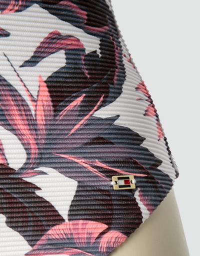 Tommy Hilfiger Badeanzug mit Tropen Print Kostenlose Rückgabe