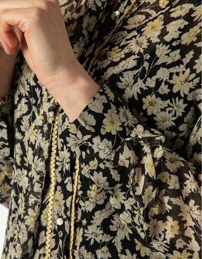 Freebird Kleid mit Allover-Print Letzte 3 Tage