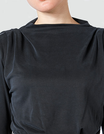 Freebird Jerseykleid mit Drapierungen Sonderangebot der Fabrik
