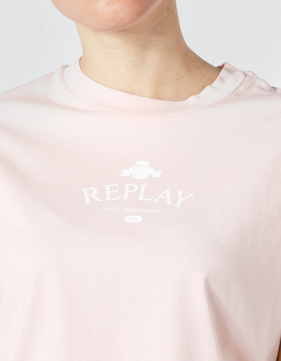 Replay T-Shirt aus Bio Baumwolle Bis zu 55% Rabatt