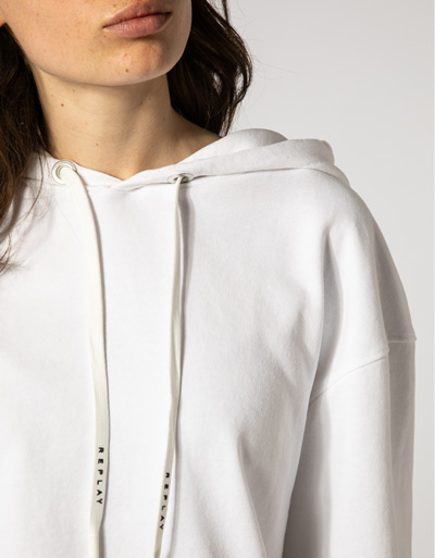 Replay Hoodie im lässigen Schnitt Fabrikpreis