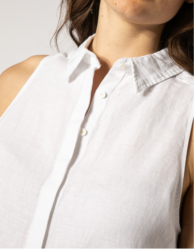 Replay Kleid aus reinem Leinen Sonderangebot