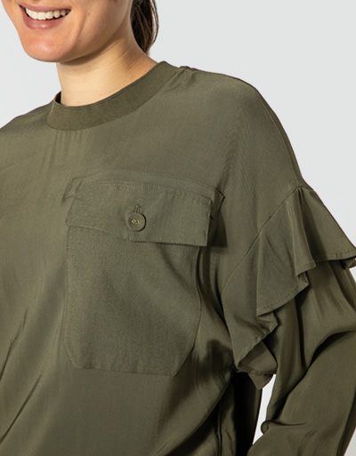 TWIN-SET Blusenshirt in italienischer Größe Vatertagsangebot