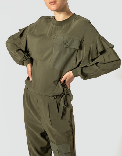 TWIN-SET Blusenshirt in italienischer Größe Vatertagsangebot