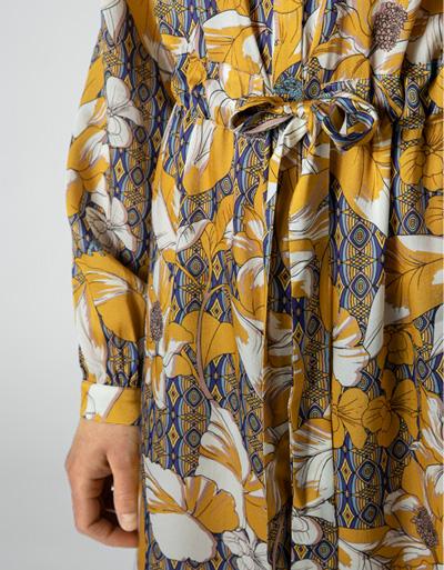 joyce & girls Midikleid aus Seide-Viskose-Mix Top Angebot